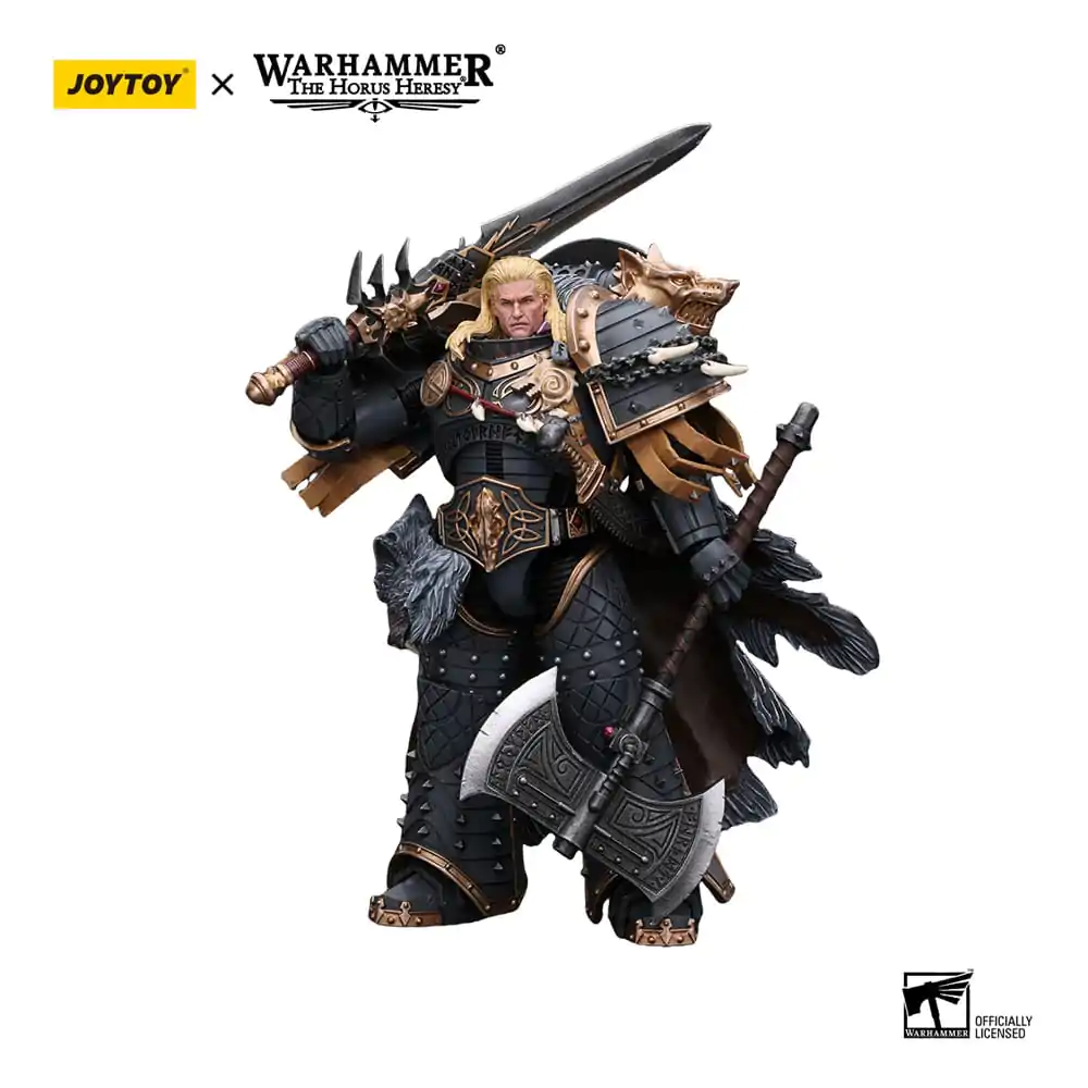 Warhammer The Horus Heresy Actionfigur 1/18 Space Wolves Leman Russ Primarch of the VIth Legion 12 cm termékfotó