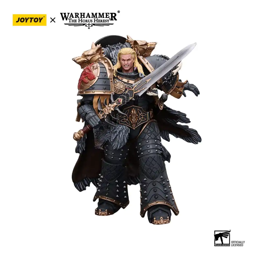 Warhammer The Horus Heresy Actionfigur 1/18 Space Wolves Leman Russ Primarch of the VIth Legion 12 cm termékfotó