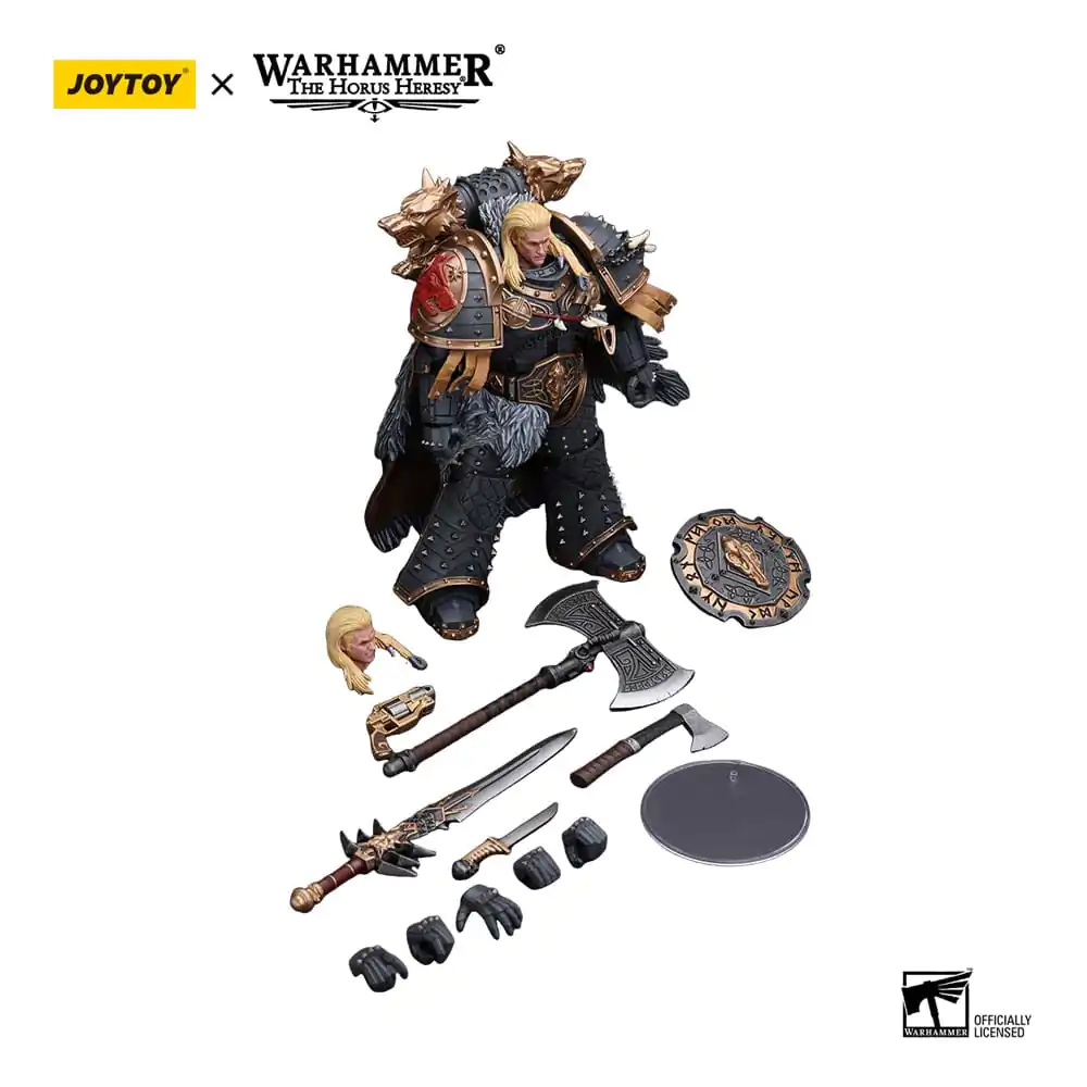 Warhammer The Horus Heresy Actionfigur 1/18 Space Wolves Leman Russ Primarch of the VIth Legion 12 cm termékfotó