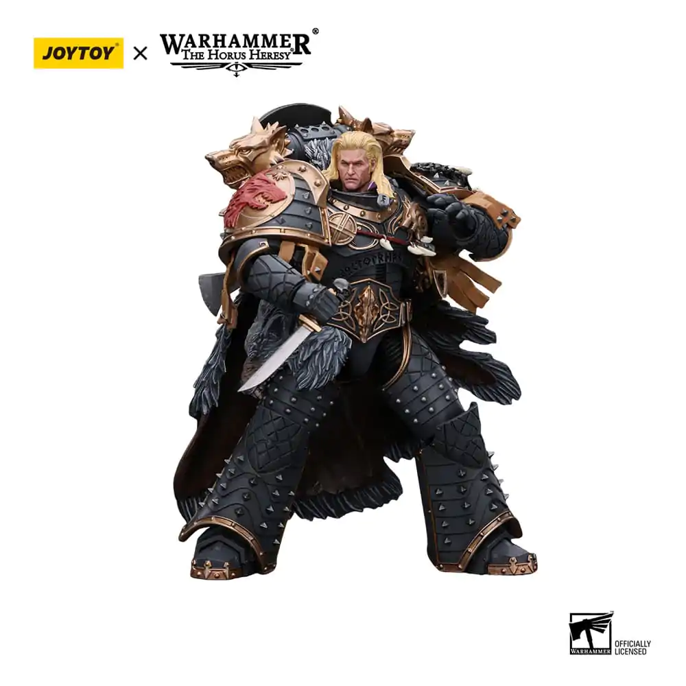 Warhammer The Horus Heresy Actionfigur 1/18 Space Wolves Leman Russ Primarch of the VIth Legion 12 cm termékfotó