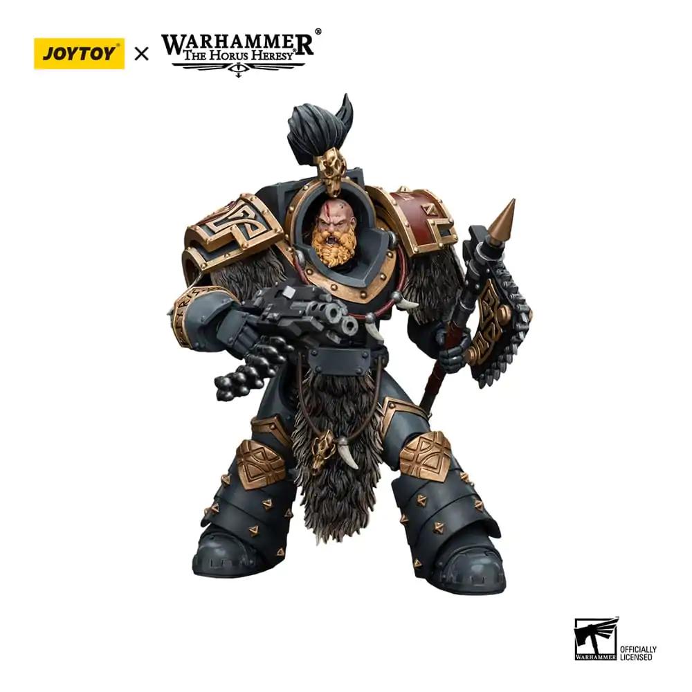 Warhammer The Horus Heresy Actionfigur 1/18 Space Wolves Varagyr Wolf Guard Squad Varagyr Terminator 3 12 cm termékfotó