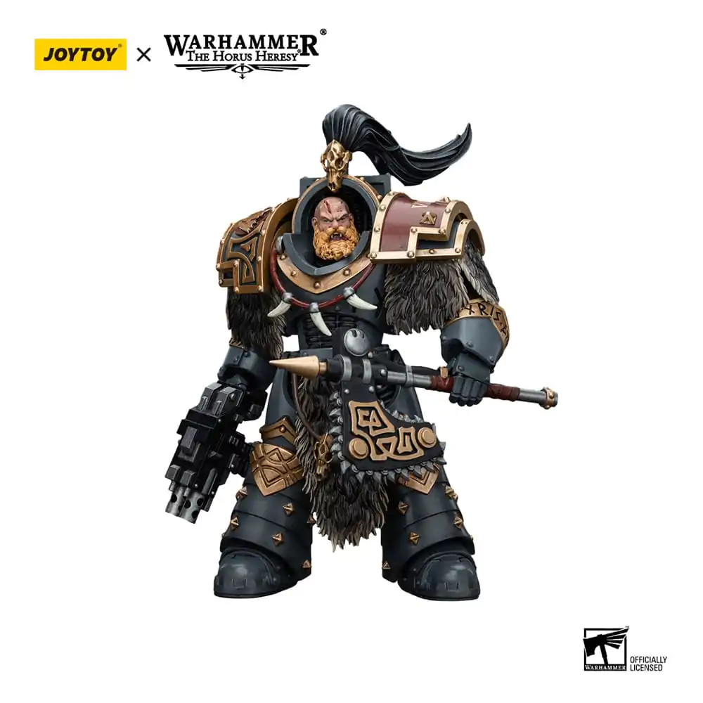 Warhammer The Horus Heresy Actionfigur 1/18 Space Wolves Varagyr Wolf Guard Squad Varagyr Terminator 3 12 cm termékfotó