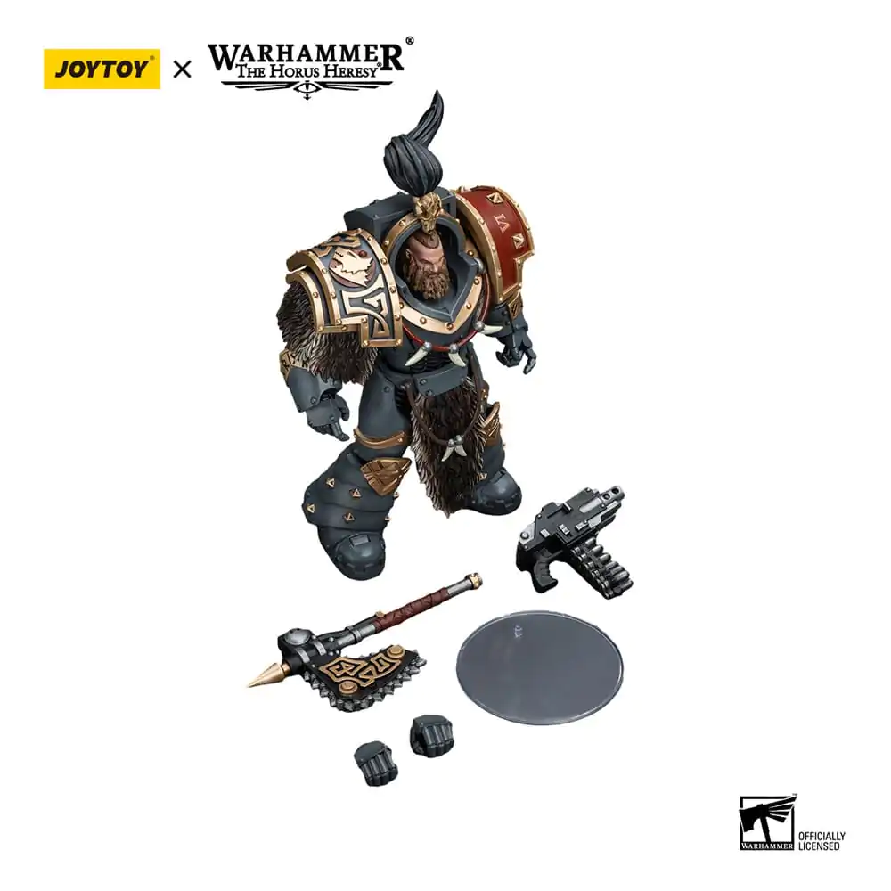 Warhammer The Horus Heresy Actionfigur 1/18 Space Wolves Varagyr Wolf Guard Squad Varagyr Terminator 4 12 cm termékfotó