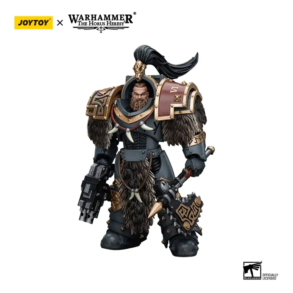 Warhammer The Horus Heresy Actionfigur 1/18 Space Wolves Varagyr Wolf Guard Squad Varagyr Terminator 4 12 cm termékfotó