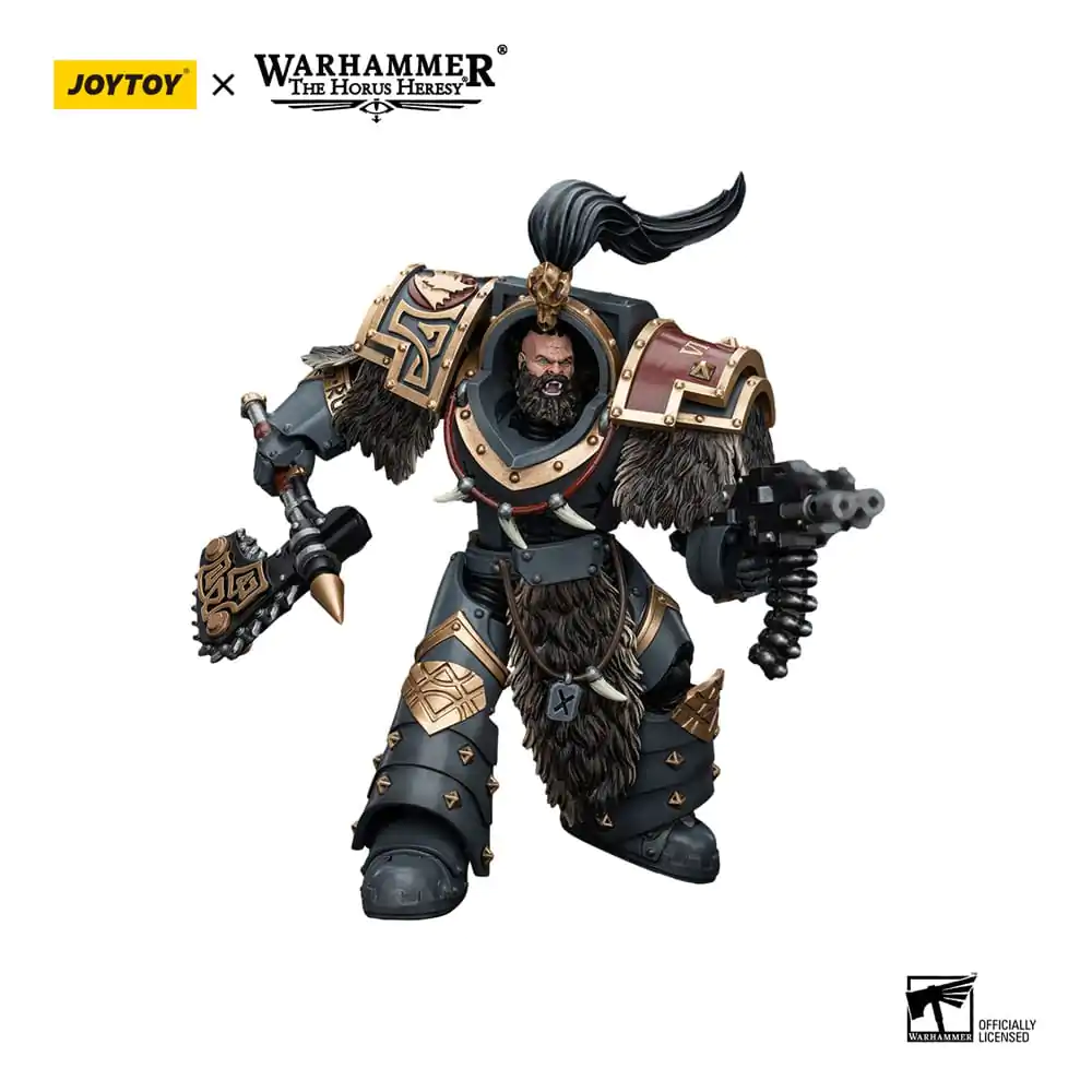 Warhammer The Horus Heresy Actionfigur 1/18 Space Wolves Varagyr Wolf Guard Squad Varagyr Thegn 12 cm termékfotó