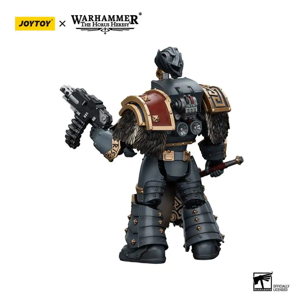 Warhammer The Horus Heresy Actionfigur 1/18 Space Wolves Varagyr Wolf Guard Squad Varagyr Thegn 12 cm termékfotó