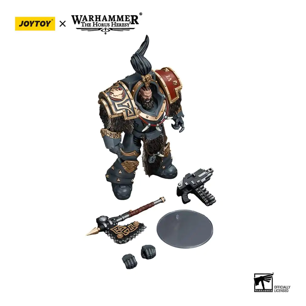 Warhammer The Horus Heresy Actionfigur 1/18 Space Wolves Varagyr Wolf Guard Squad Varagyr Thegn 12 cm termékfotó