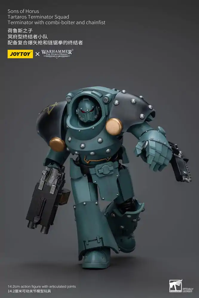 Warhammer The Horus Heresy Actionfigur 1/18 Tartaros Terminator Squad Terminator With Combi-Bolter And Chainfist 12 cm termékfotó