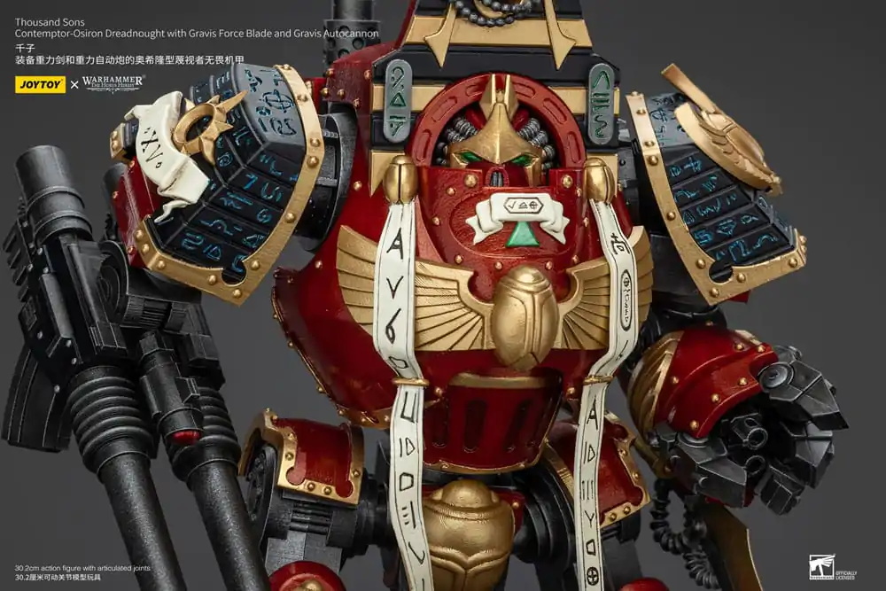 Warhammer The Horus Heresy Actionfigur 1/18 Thousand Sons Contemptor-Osiron Dreadnought with Gravis Force Blade And Gravis Autocannon 30 cm termékfotó