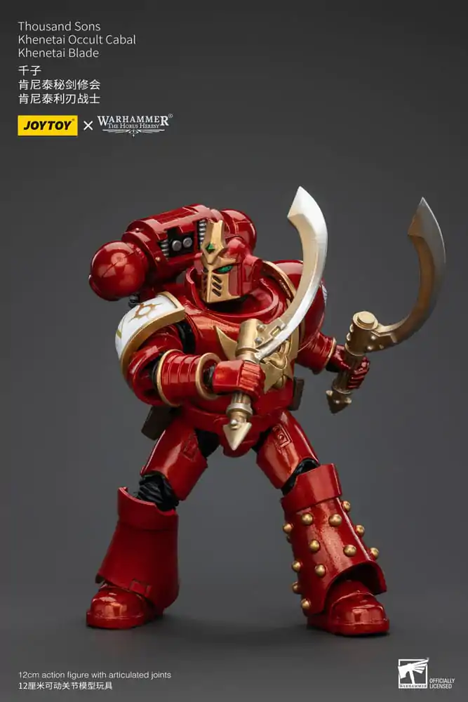 Warhammer The Horus Heresy Actionfigur 1/18 Thousand Sons Khenetai Occult Cabal Khenetai Blade 12 cm termékfotó