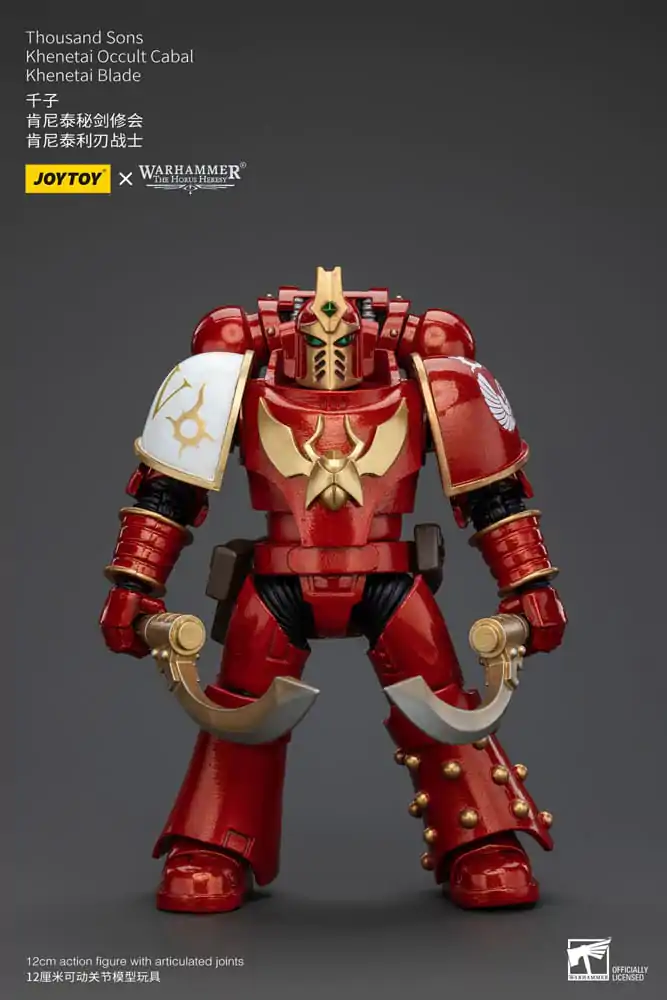 Warhammer The Horus Heresy Actionfigur 1/18 Thousand Sons Khenetai Occult Cabal Khenetai Blade 12 cm termékfotó