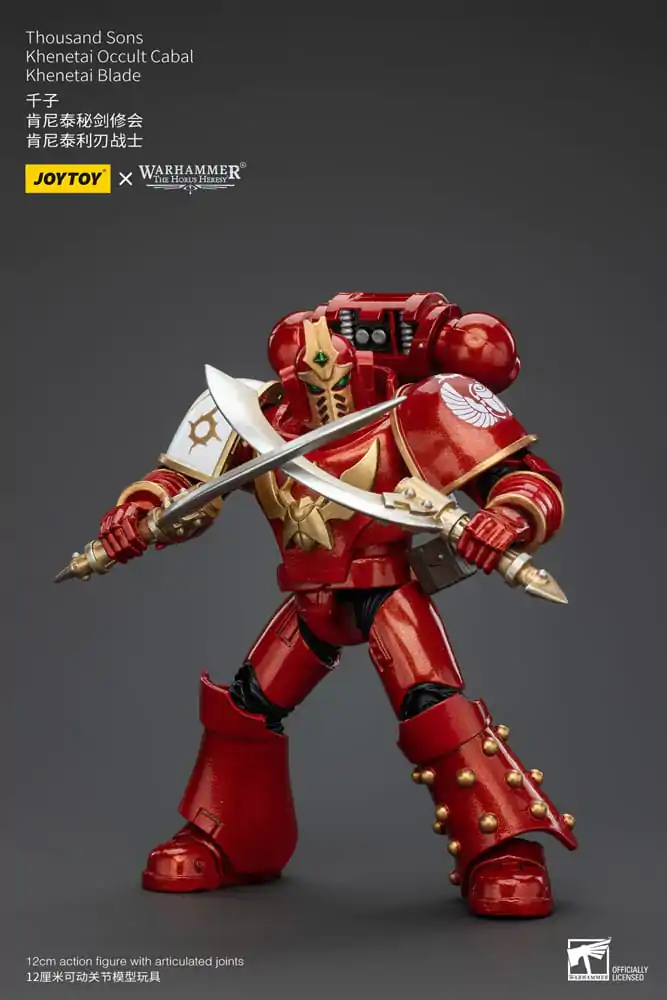 Warhammer The Horus Heresy Actionfigur 1/18 Thousand Sons Khenetai Occult Cabal Khenetai Blade 12 cm termékfotó