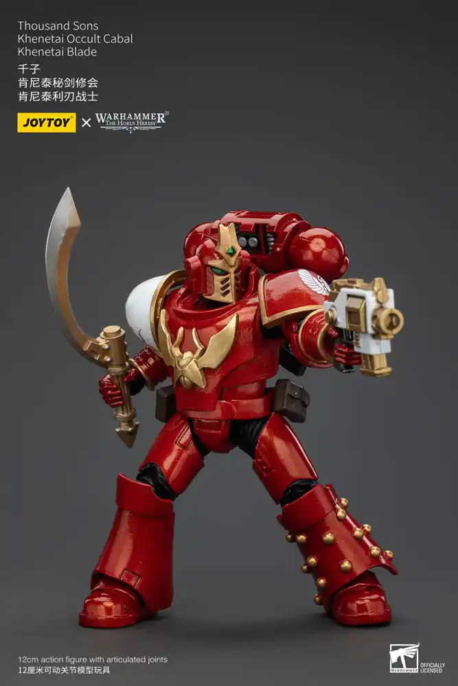 Warhammer The Horus Heresy Actionfigur 1/18 Thousand Sons Khenetai Occult Cabal Khenetai Blade 12 cm termékfotó