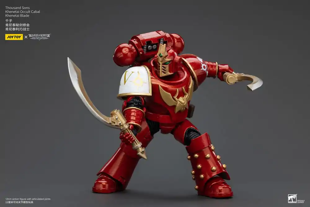 Warhammer The Horus Heresy Actionfigur 1/18 Thousand Sons Khenetai Occult Cabal Khenetai Blade 12 cm termékfotó