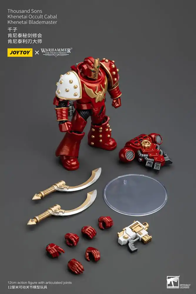 Warhammer The Horus Heresy Actionfigur 1/18 Thousand Sons Khenetai Occult Cabal Khenetai Blademaster 12 cm termékfotó