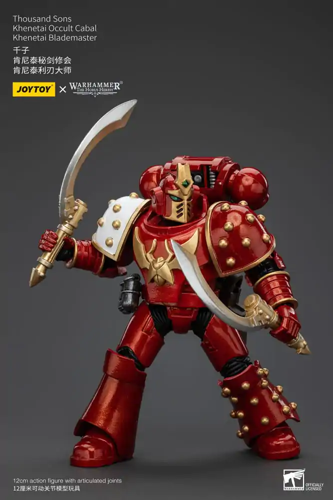 Warhammer The Horus Heresy Actionfigur 1/18 Thousand Sons Khenetai Occult Cabal Khenetai Blademaster 12 cm termékfotó