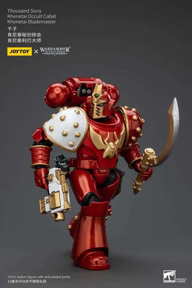 Warhammer The Horus Heresy Actionfigur 1/18 Thousand Sons Khenetai Occult Cabal Khenetai Blademaster 12 cm termékfotó