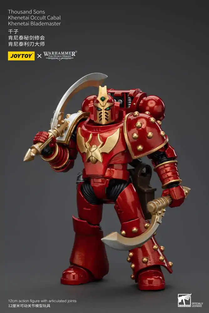 Warhammer The Horus Heresy Actionfigur 1/18 Thousand Sons Khenetai Occult Cabal Khenetai Blademaster 12 cm termékfotó