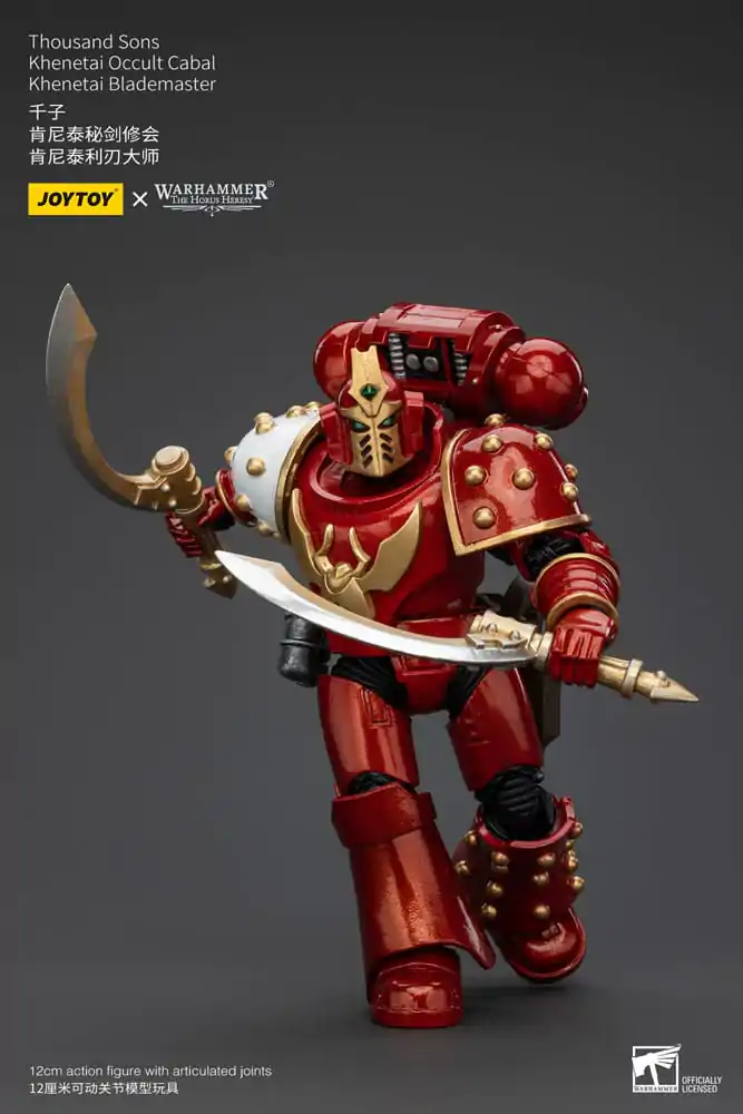 Warhammer The Horus Heresy Actionfigur 1/18 Thousand Sons Khenetai Occult Cabal Khenetai Blademaster 12 cm termékfotó