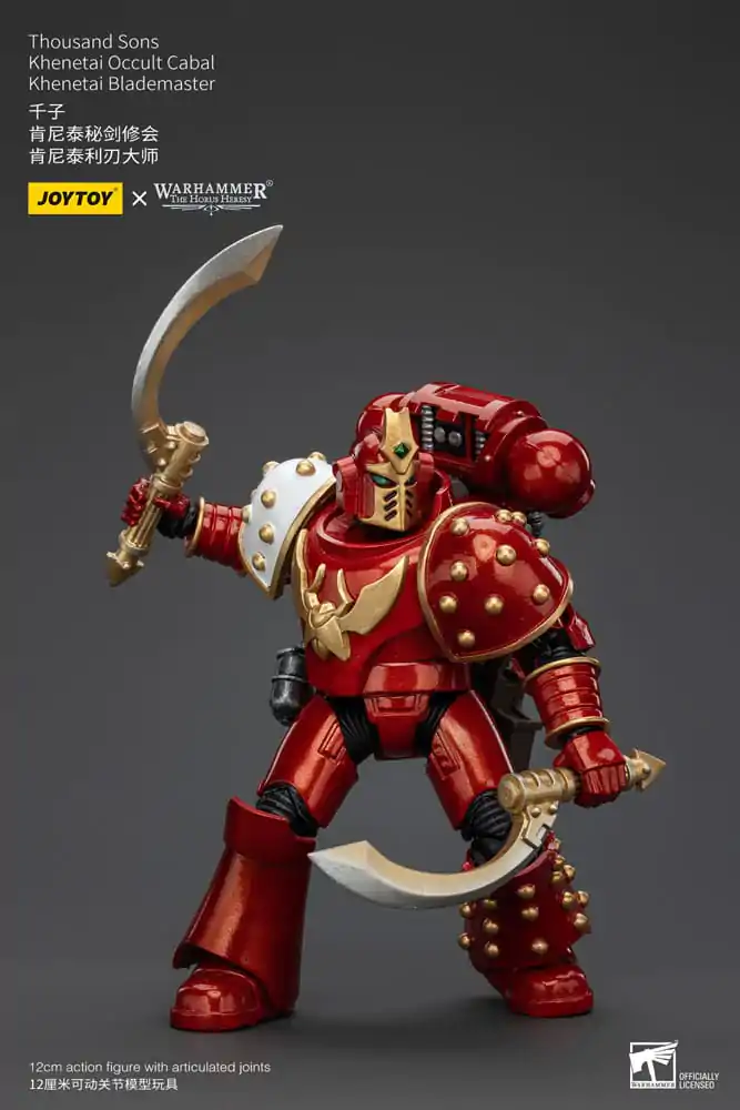 Warhammer The Horus Heresy Actionfigur 1/18 Thousand Sons Khenetai Occult Cabal Khenetai Blademaster 12 cm termékfotó