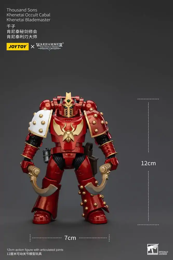 Warhammer The Horus Heresy Actionfigur 1/18 Thousand Sons Khenetai Occult Cabal Khenetai Blademaster 12 cm termékfotó