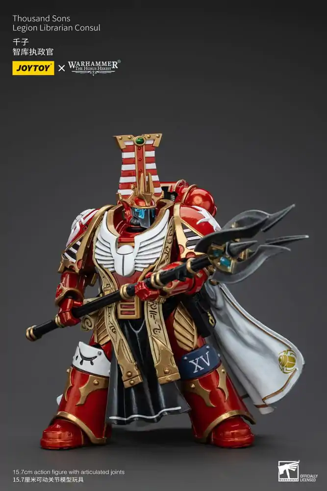 Warhammer The Horus Heresy Actionfigur 1/18 Thousand Sons Legion Librarian Consut 16 cm termékfotó