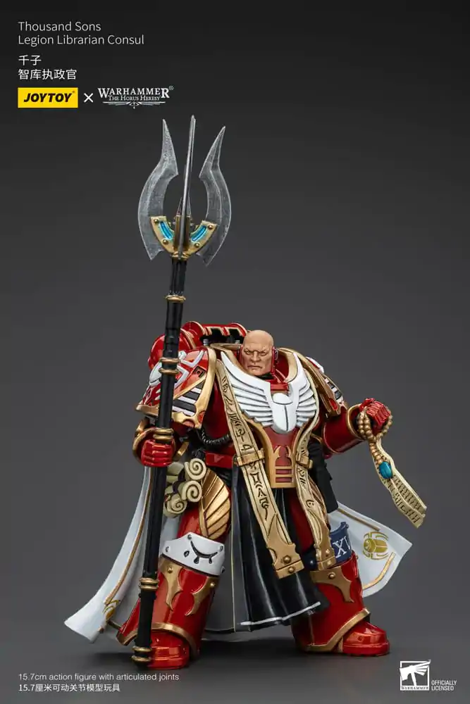 Warhammer The Horus Heresy Actionfigur 1/18 Thousand Sons Legion Librarian Consut 16 cm termékfotó