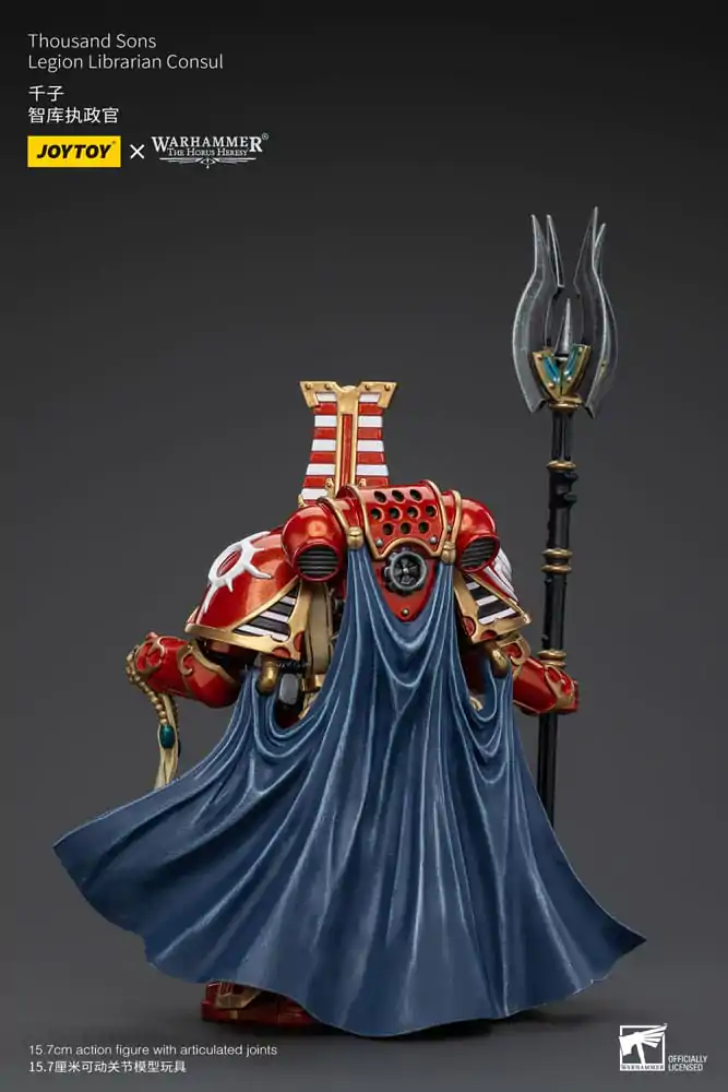 Warhammer The Horus Heresy Actionfigur 1/18 Thousand Sons Legion Librarian Consut 16 cm termékfotó