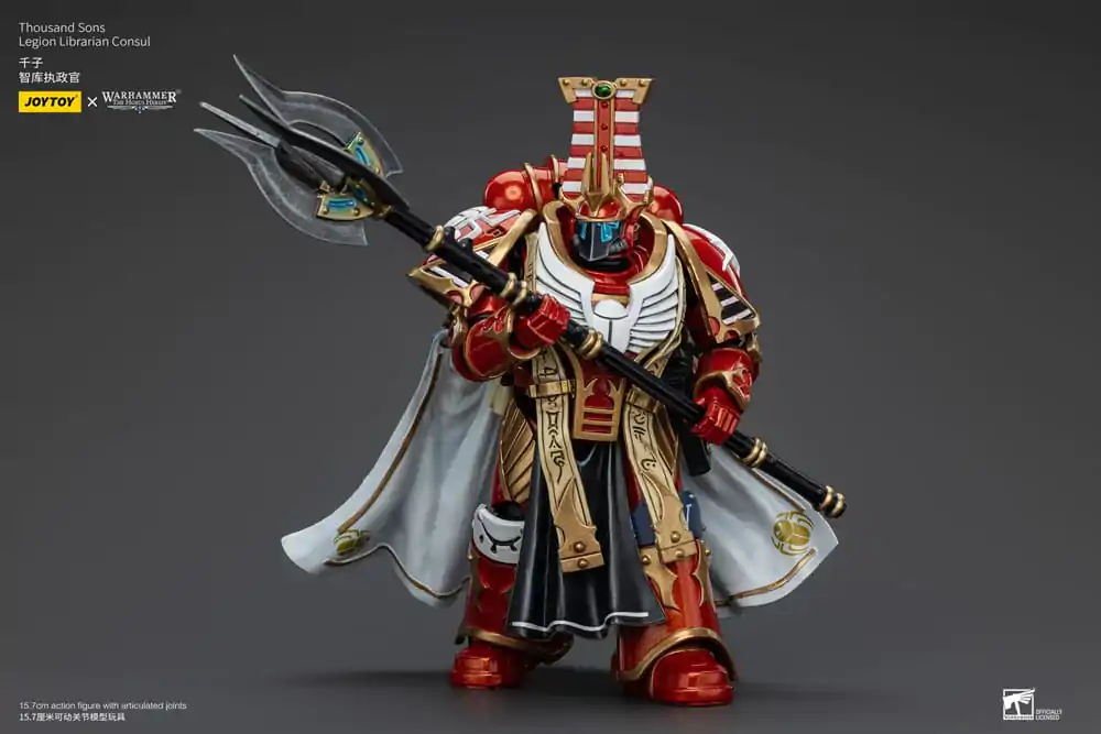 Warhammer The Horus Heresy Actionfigur 1/18 Thousand Sons Legion Librarian Consut 16 cm termékfotó