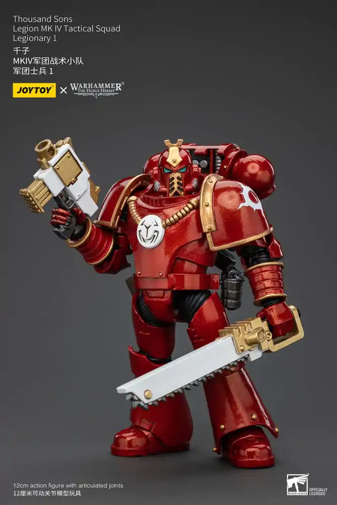 Warhammer The Horus Heresy Actionfigur 1/18 Thousand Sons Legion MK IV Tactical Squad Legionary 1 12 cm termékfotó