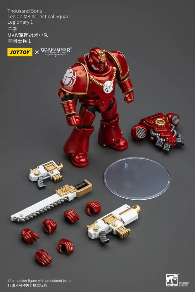 Warhammer The Horus Heresy Actionfigur 1/18 Thousand Sons Legion MK IV Tactical Squad Legionary 1 12 cm termékfotó