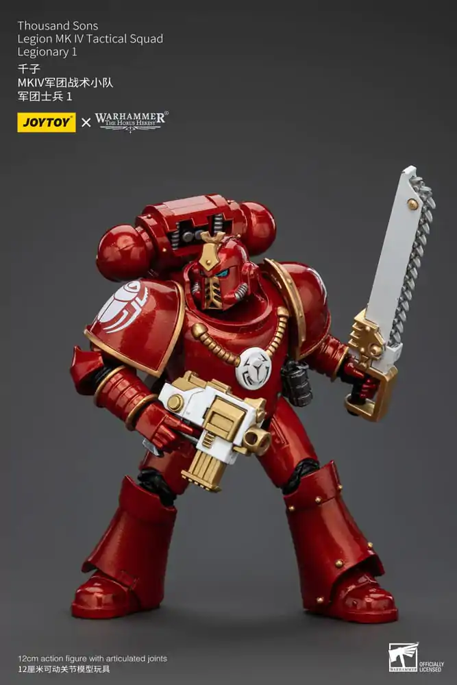 Warhammer The Horus Heresy Actionfigur 1/18 Thousand Sons Legion MK IV Tactical Squad Legionary 1 12 cm termékfotó