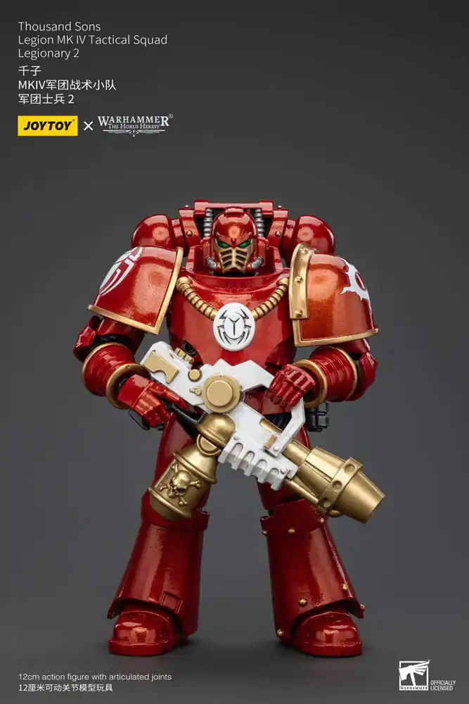 Warhammer The Horus Heresy Actionfigur 1/18 Thousand Sons Legion MK IV Tactical Squad Legionary 2 12 cm termékfotó