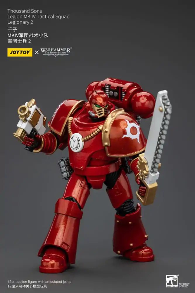 Warhammer The Horus Heresy Actionfigur 1/18 Thousand Sons Legion MK IV Tactical Squad Legionary 2 12 cm termékfotó