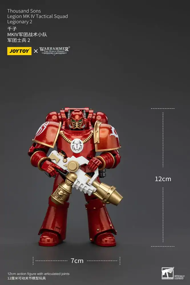 Warhammer The Horus Heresy Actionfigur 1/18 Thousand Sons Legion MK IV Tactical Squad Legionary 2 12 cm termékfotó