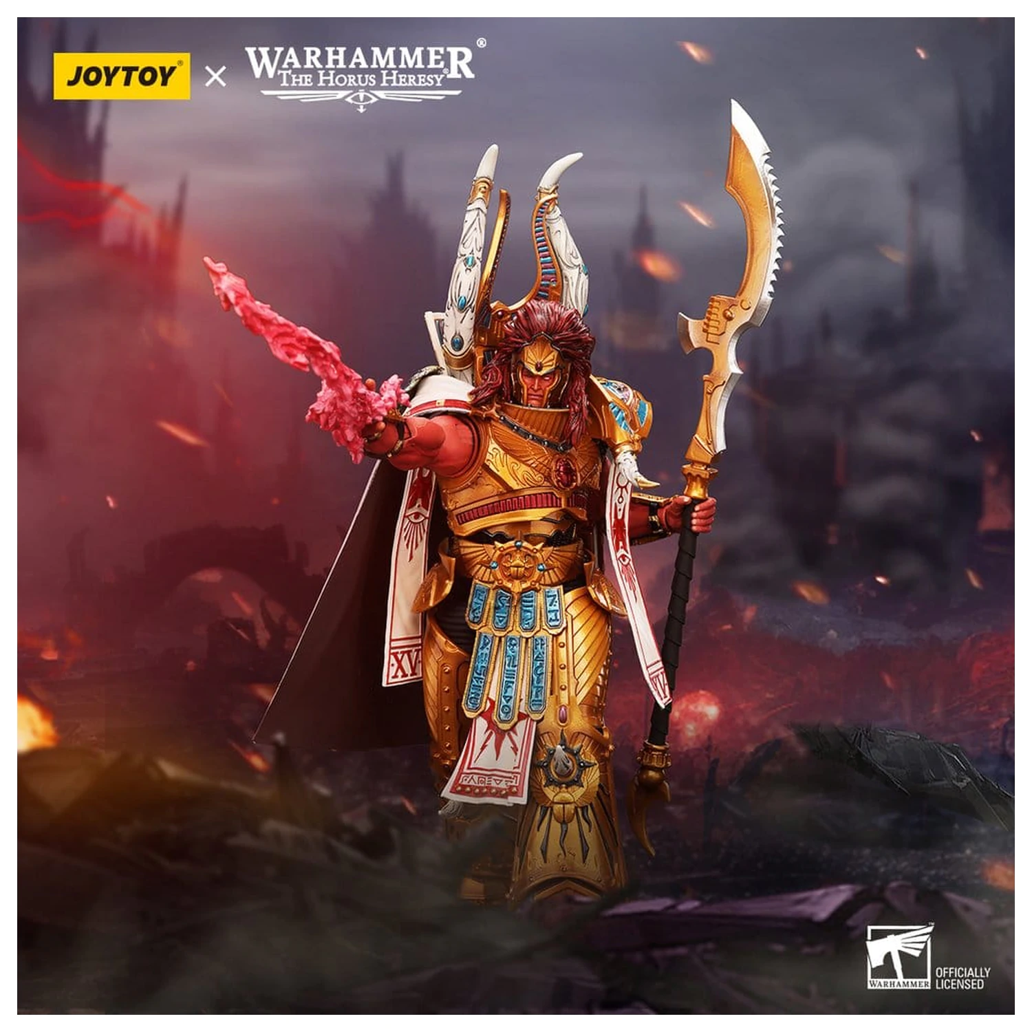 Warhammer The Horus Heresy Actionfigur 1/18 Thousand sons Magnus the Red Primarch of the XVth Legion 22 cm Produktfoto
