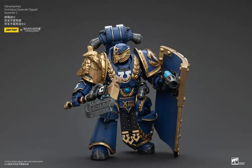 Warhammer The Horus Heresy Actionfigur 1/18 Ultramarines Invictarus Suzerain Squad Suzerain 2 12 cm Produktfoto