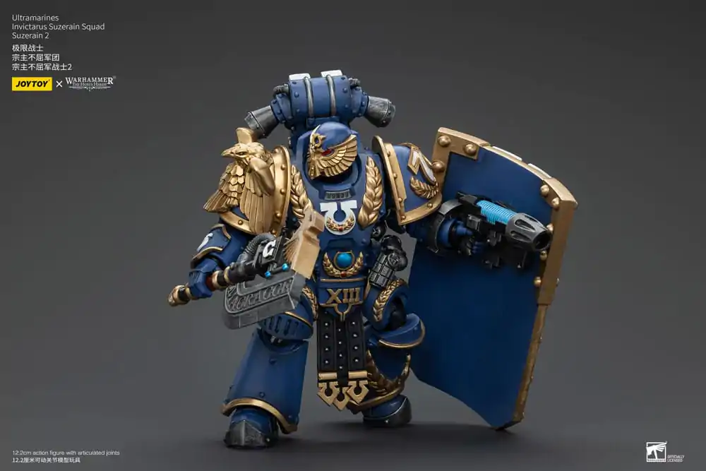 Warhammer The Horus Heresy Actionfigur 1/18 Ultramarines Invictarus Suzerain Squad Suzerain 2 12 cm Produktfoto