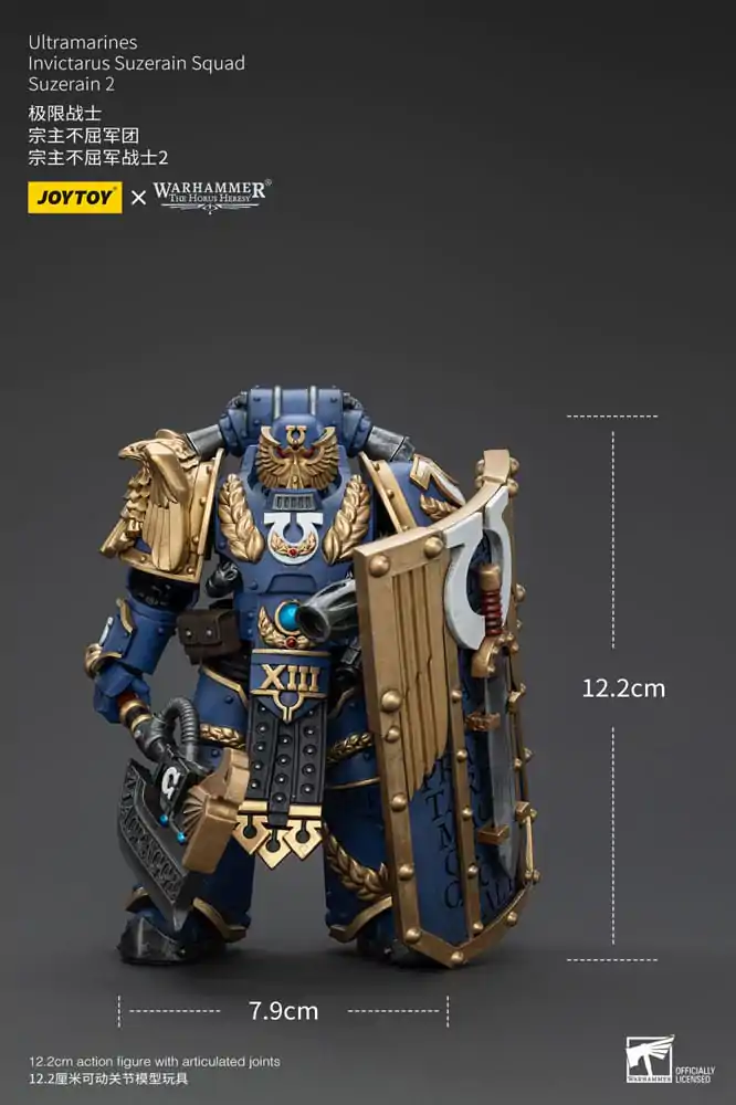 Warhammer The Horus Heresy Actionfigur 1/18 Ultramarines Invictarus Suzerain Squad Suzerain 2 12 cm Produktfoto