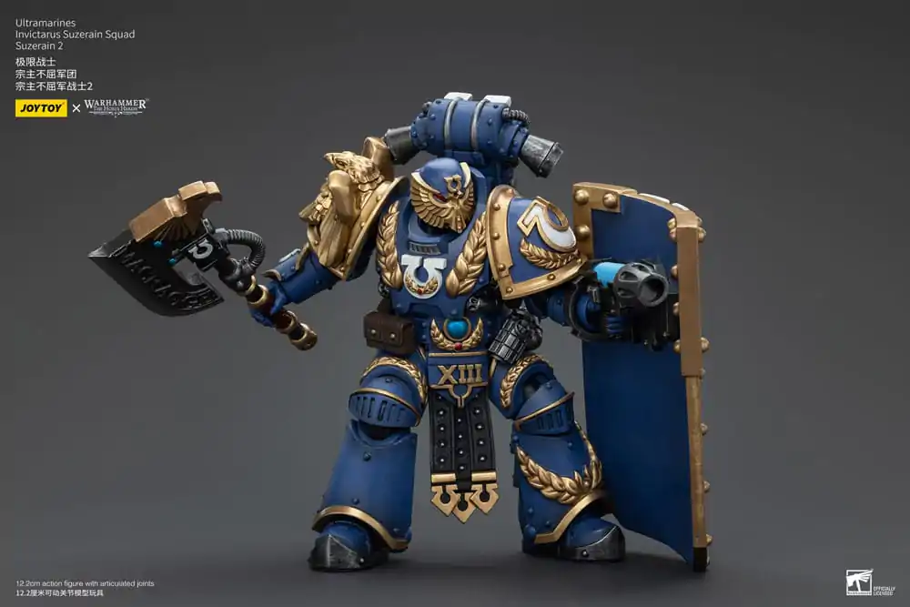 Warhammer The Horus Heresy Actionfigur 1/18 Ultramarines Invictarus Suzerain Squad Suzerain 2 12 cm Produktfoto