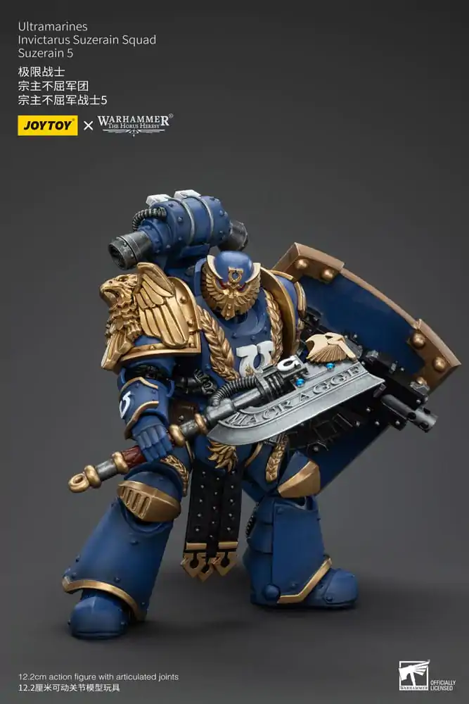 Warhammer The Horus Heresy Actionfigur 1/18 Ultramarines Invictarus Suzerain Squad Suzerain 5 12 cm Produktfoto