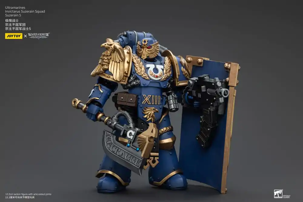 Warhammer The Horus Heresy Actionfigur 1/18 Ultramarines Invictarus Suzerain Squad Suzerain 5 12 cm Produktfoto
