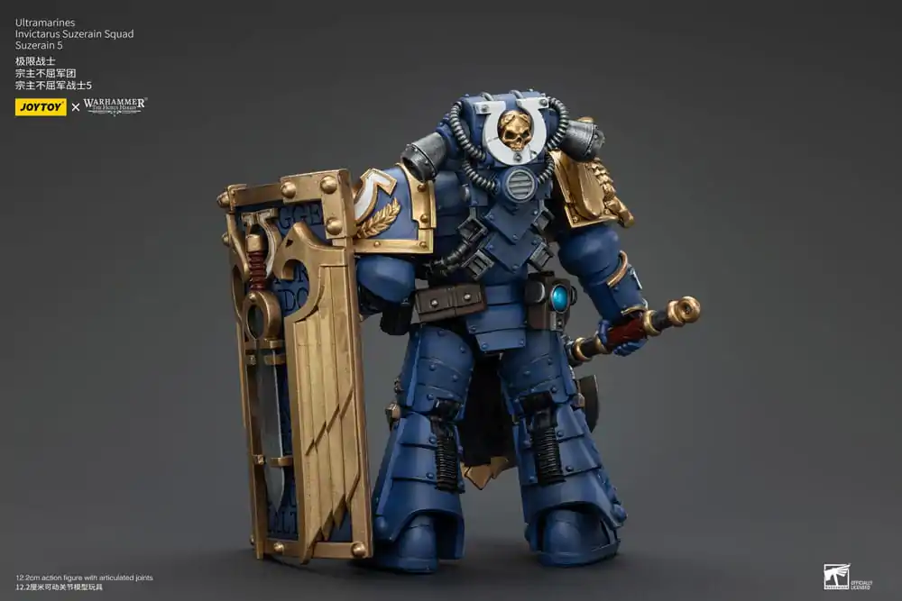 Warhammer The Horus Heresy Actionfigur 1/18 Ultramarines Invictarus Suzerain Squad Suzerain 5 12 cm Produktfoto