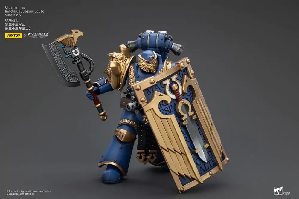 Warhammer The Horus Heresy Actionfigur 1/18 Ultramarines Invictarus Suzerain Squad Suzerain 5 12 cm Produktfoto