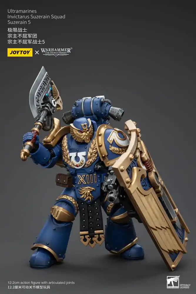 Warhammer The Horus Heresy Actionfigur 1/18 Ultramarines Invictarus Suzerain Squad Suzerain 5 12 cm Produktfoto
