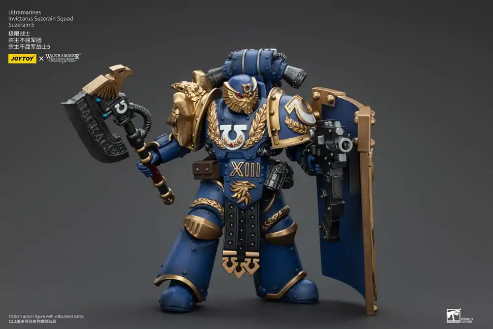 Warhammer The Horus Heresy Actionfigur 1/18 Ultramarines Invictarus Suzerain Squad Suzerain 5 12 cm Produktfoto