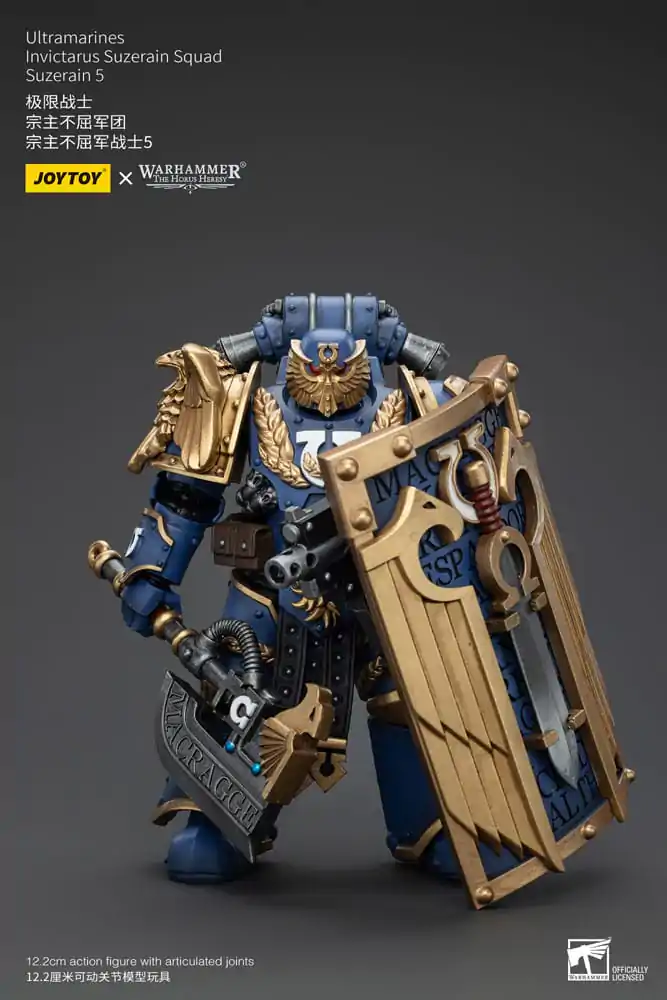 Warhammer The Horus Heresy Actionfigur 1/18 Ultramarines Invictarus Suzerain Squad Suzerain 5 12 cm Produktfoto