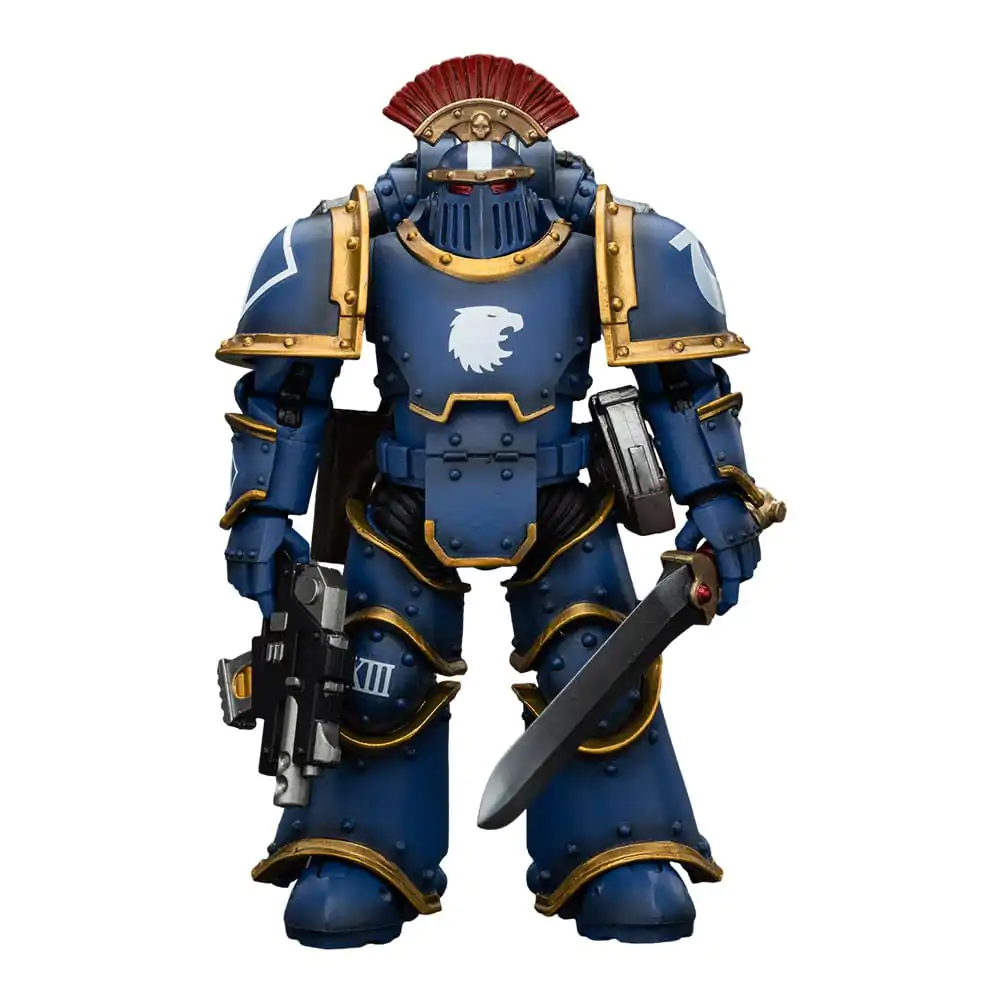 Warhammer The Horus Heresy Actionfigur 1/18 Ultramarines Legion MKIII Tactical Squad Sergeant with Power Sword 12 cm termékfotó