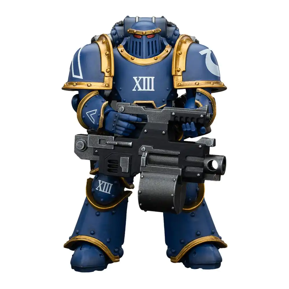 Warhammer The Horus Heresy Actionfigur 1/18 Ultramarines Legion MKIII Tactical Support Squad Legionary with Heavy Bolter 12 cm termékfotó