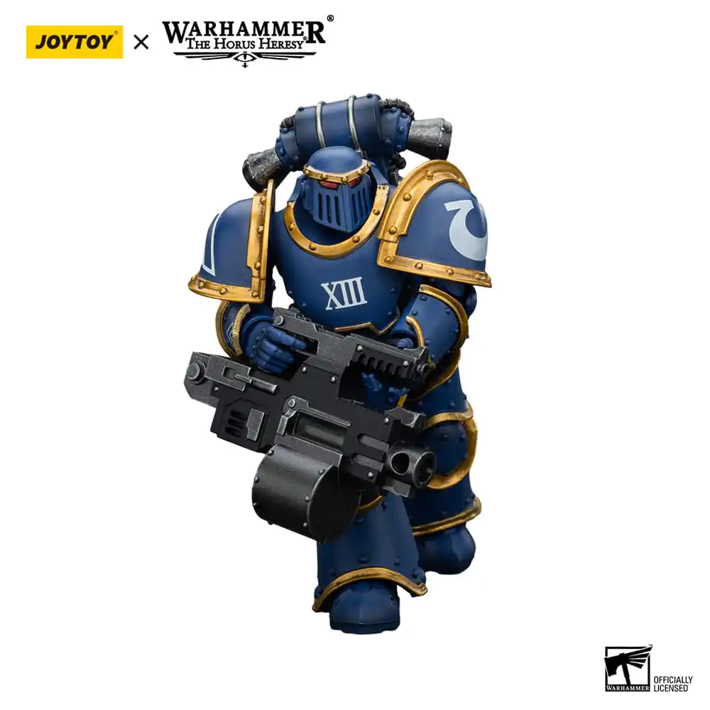 Warhammer The Horus Heresy Actionfigur 1/18 Ultramarines Legion MKIII Tactical Support Squad Legionary with Heavy Bolter 12 cm termékfotó